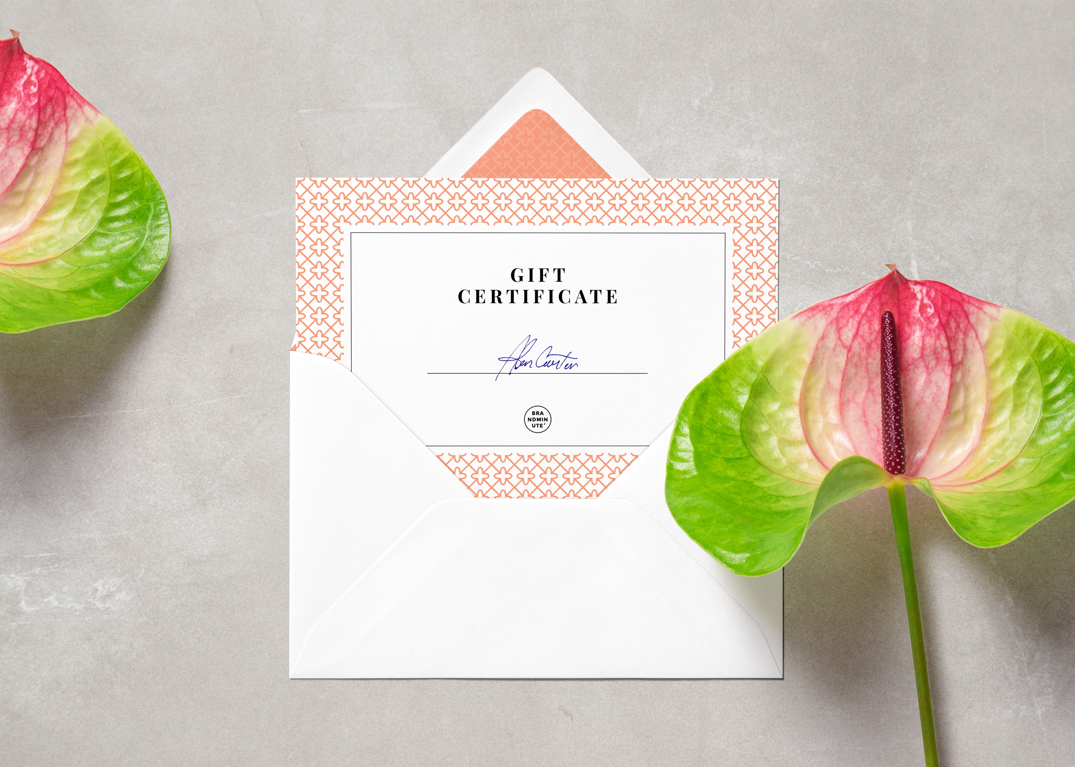 Download Free Clean Card And Envelope Psd Mockup Creativebooster