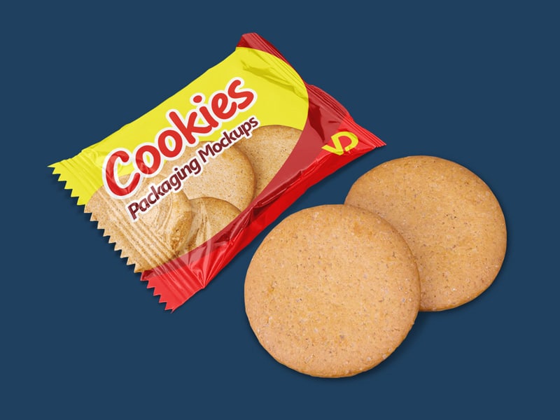 Download Free Cookies Packaging Mockups Creativebooster