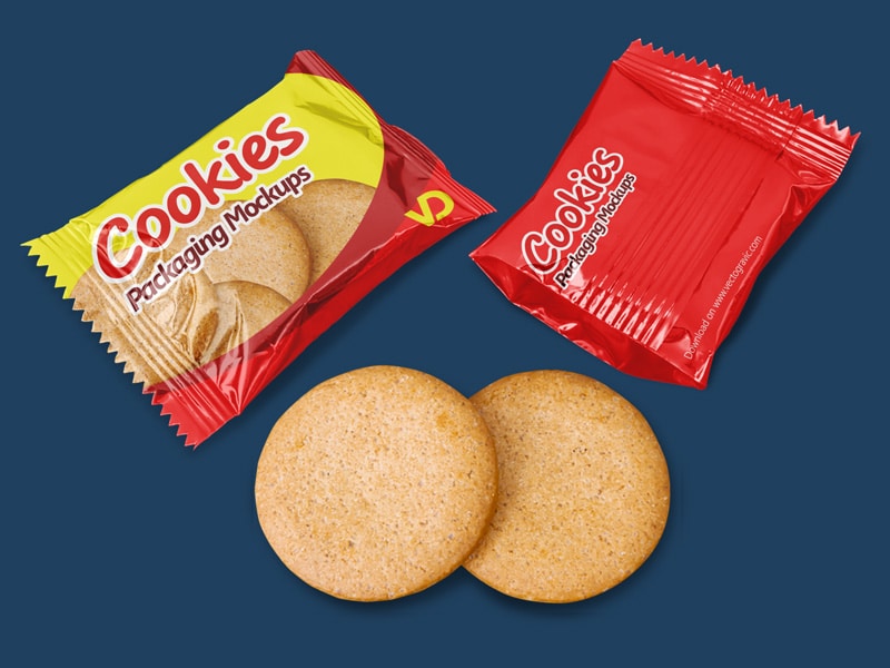 Download Free Cookies Packaging Mockups Creativebooster