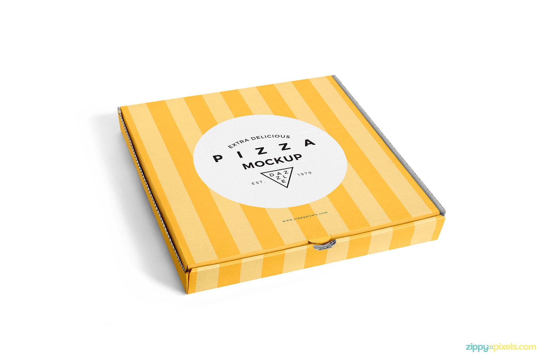 Download Free Delicious Pizza Box Mockup - CreativeBooster