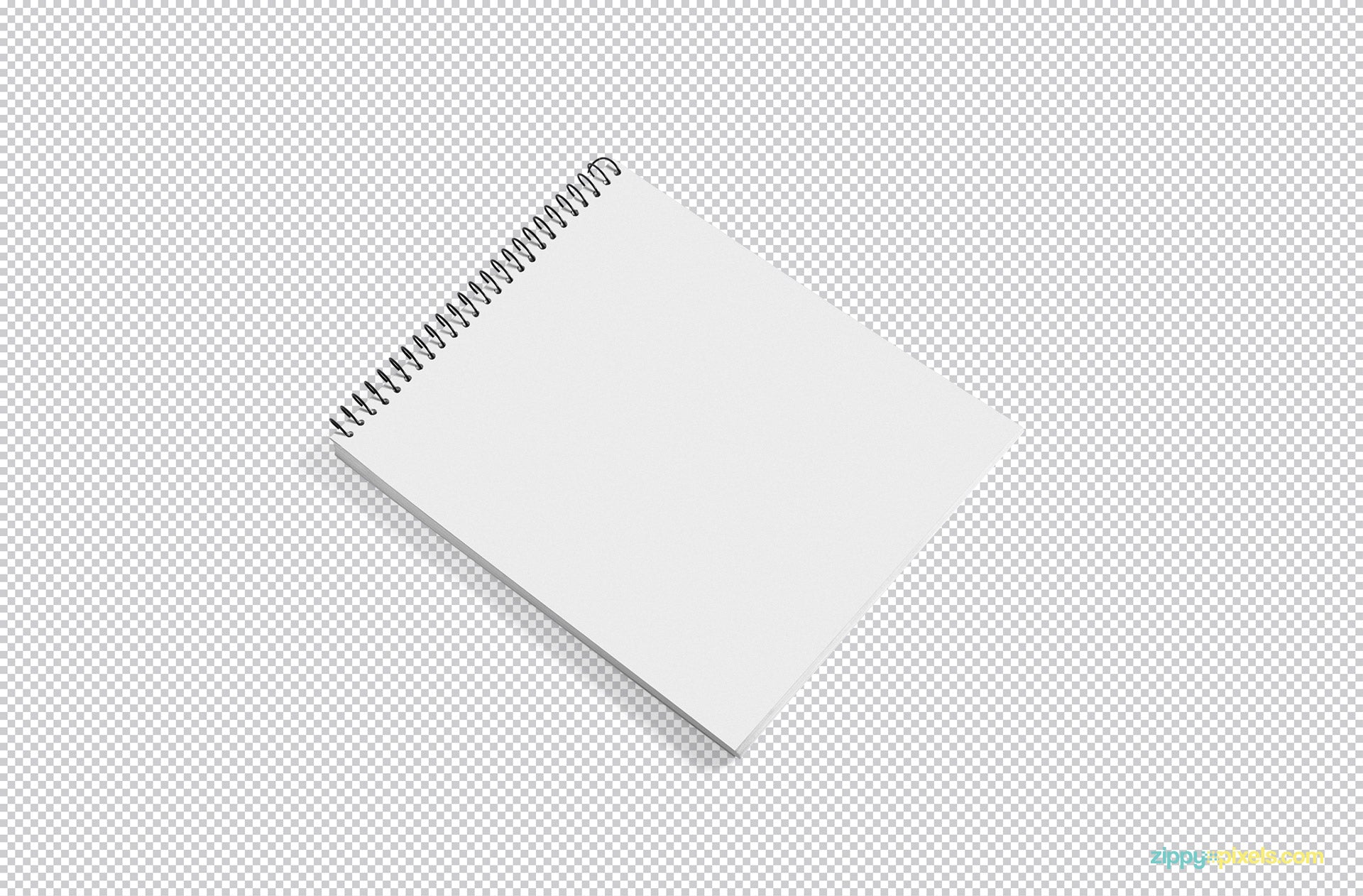 Download Free Ringed Notepad Mockup Creativebooster
