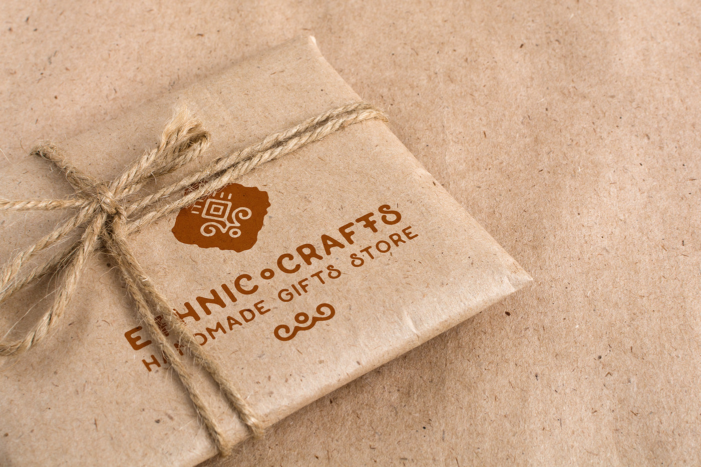 Download Free Ecology Craft Paper Packaging PSD Mockup ...