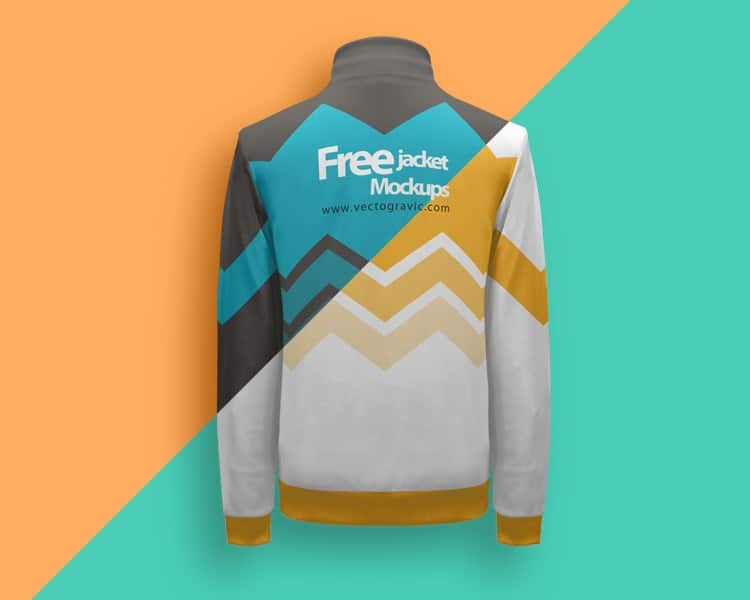 Download Mockup Jaket Coach