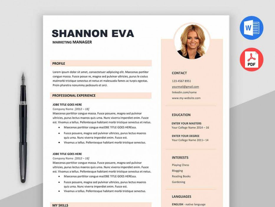 Resume Template .Doc from cdn.shopify.com