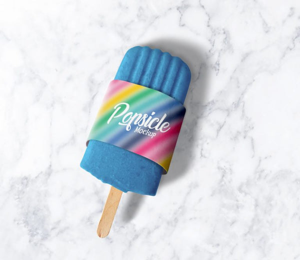 Download Free Popsicle Ice Cream Packaging Mockup PSD - CreativeBooster