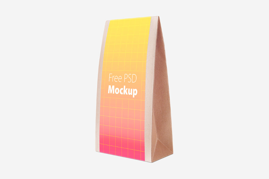 Free Triangular Packaging Mockup - CreativeBooster