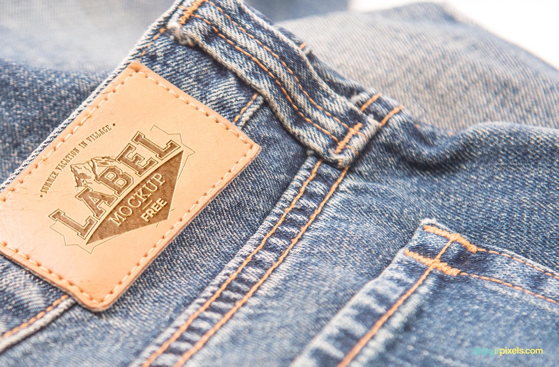 Download Free 2 Clothing Label Mockups - CreativeBooster