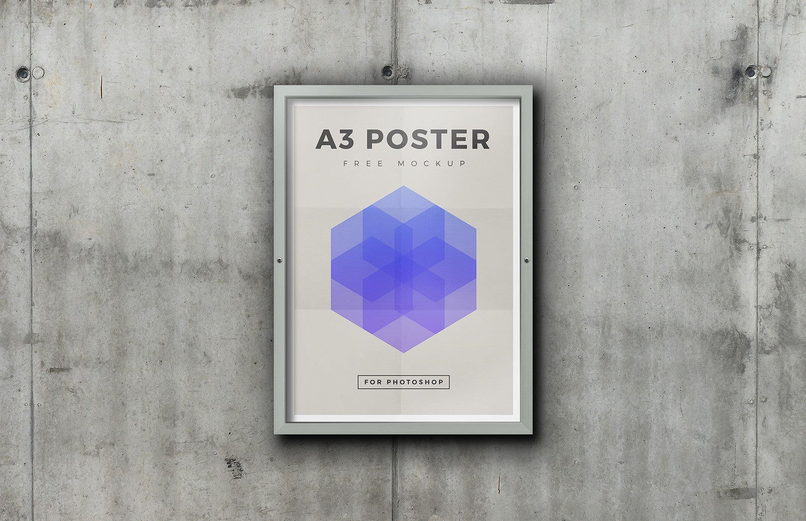 Download Free Outdoor Framed Poster Mockup Creativebooster