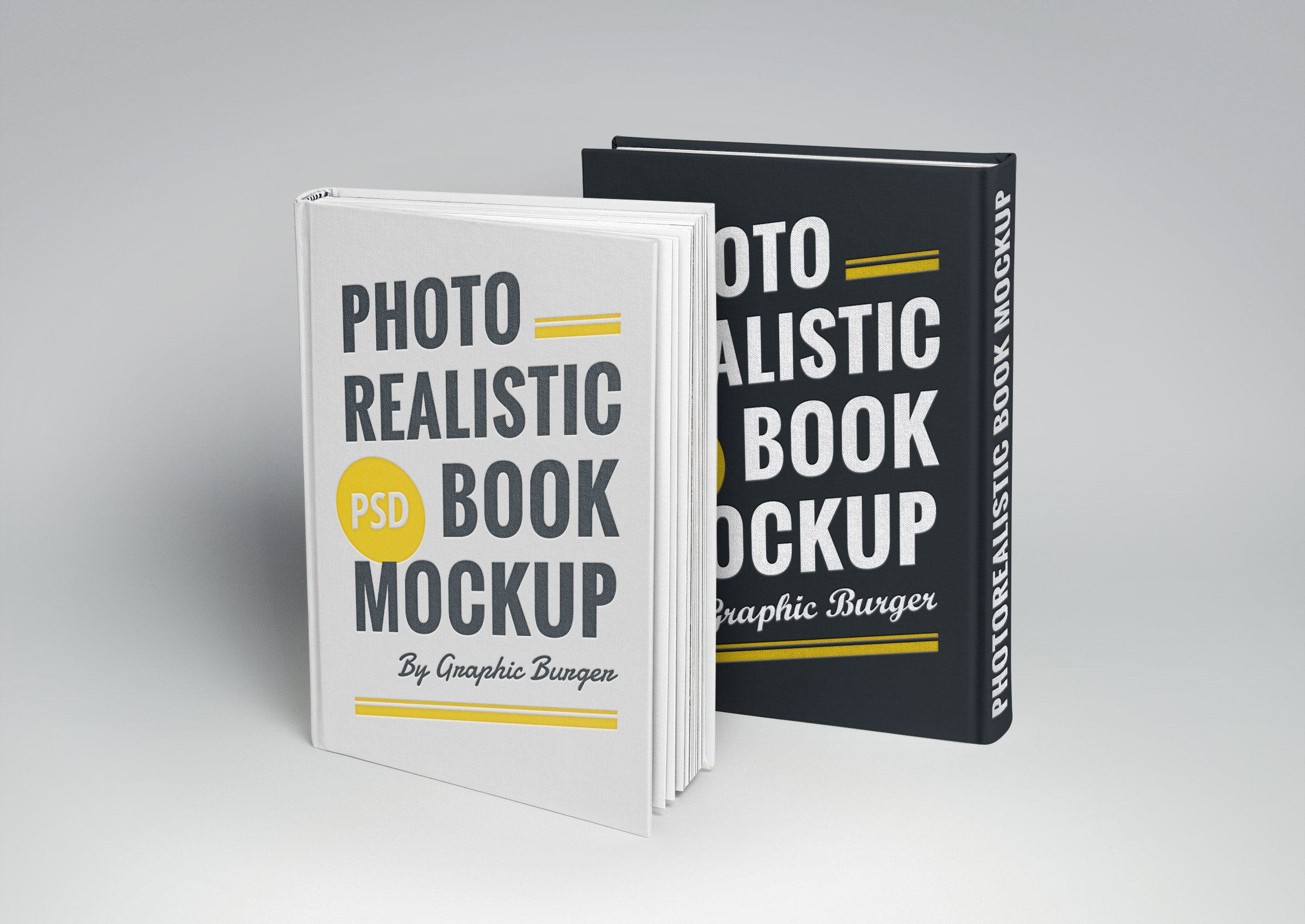 Download Free Hardcover Book Mockup Creativebooster PSD Mockup Templates