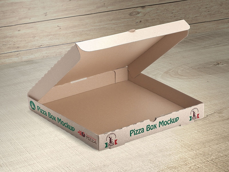 Download Free Set of Pizza Box Mockups - CreativeBooster