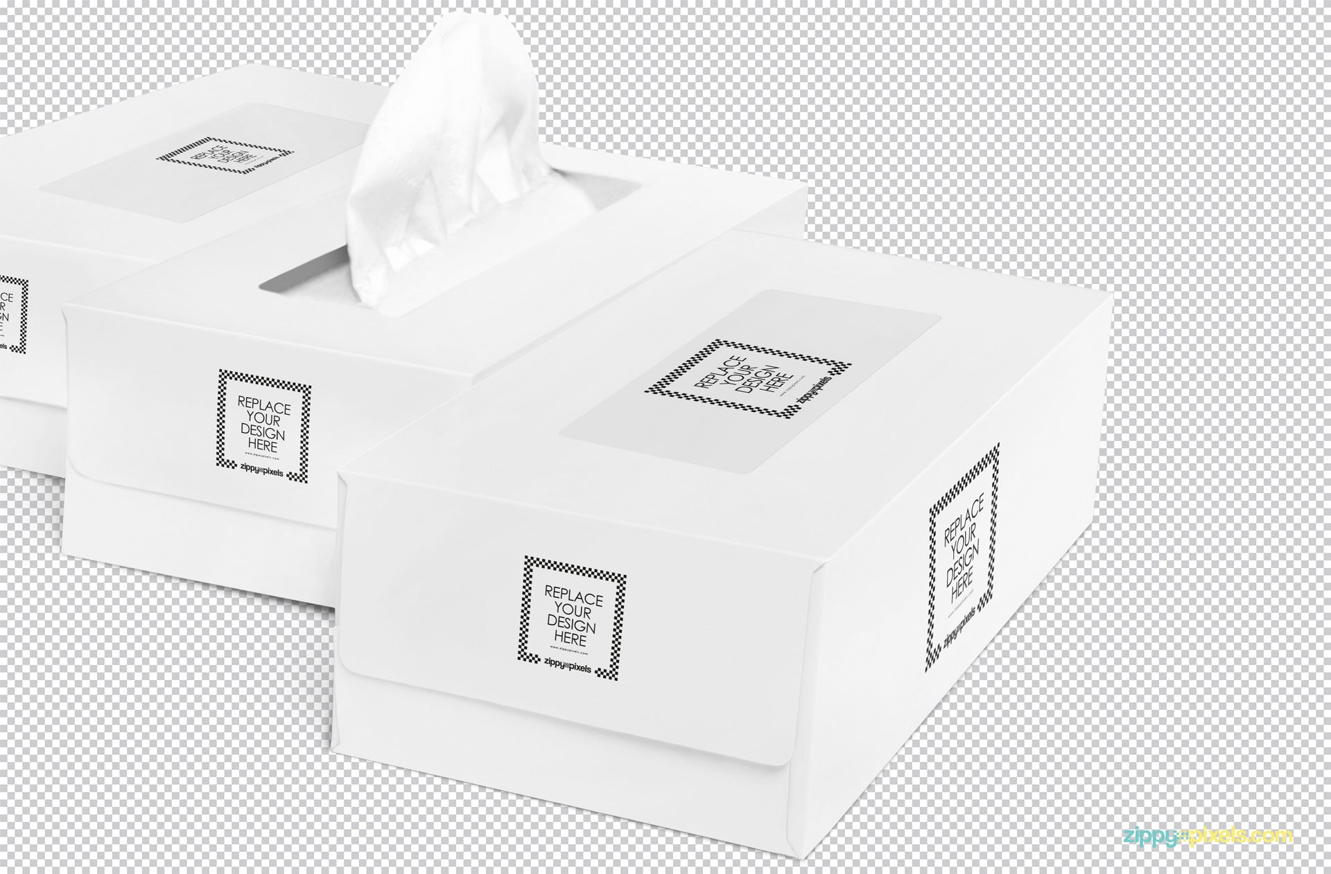 Free Luxury Tissue Box Mockup - CreativeBooster