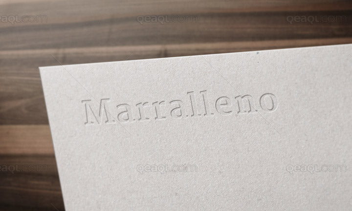 Download Free Logo Mockup With Textured Paper And Wood As Background Creativebooster