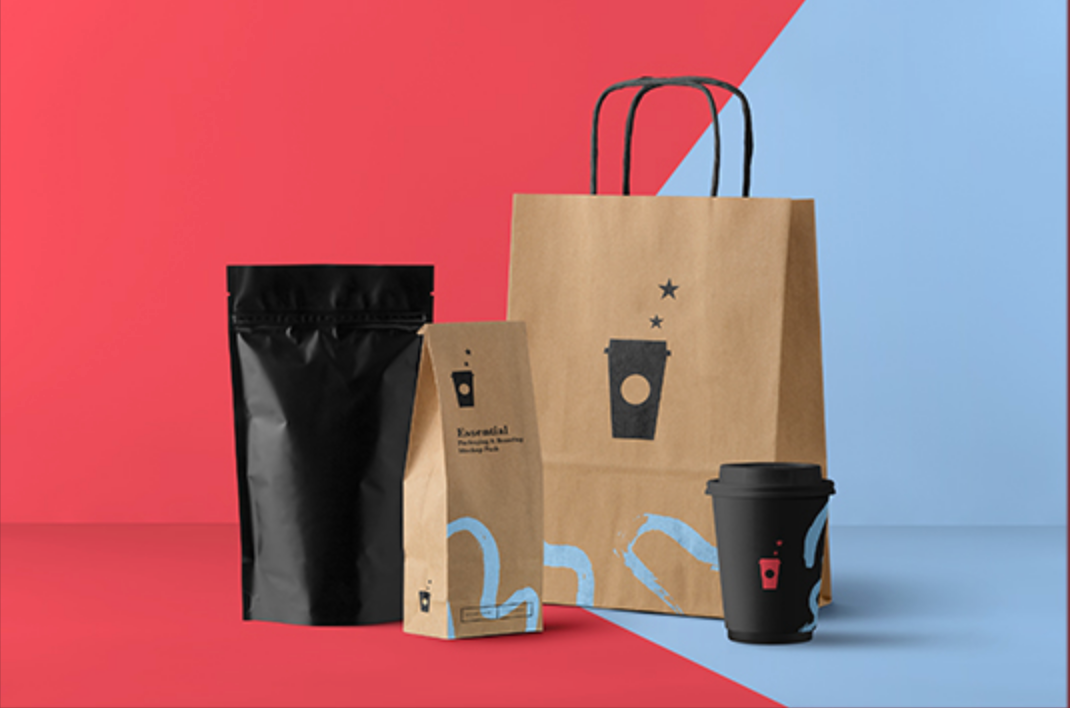 Download Free Take Away Food Coffee Packaging Mockup Psd Creativebooster