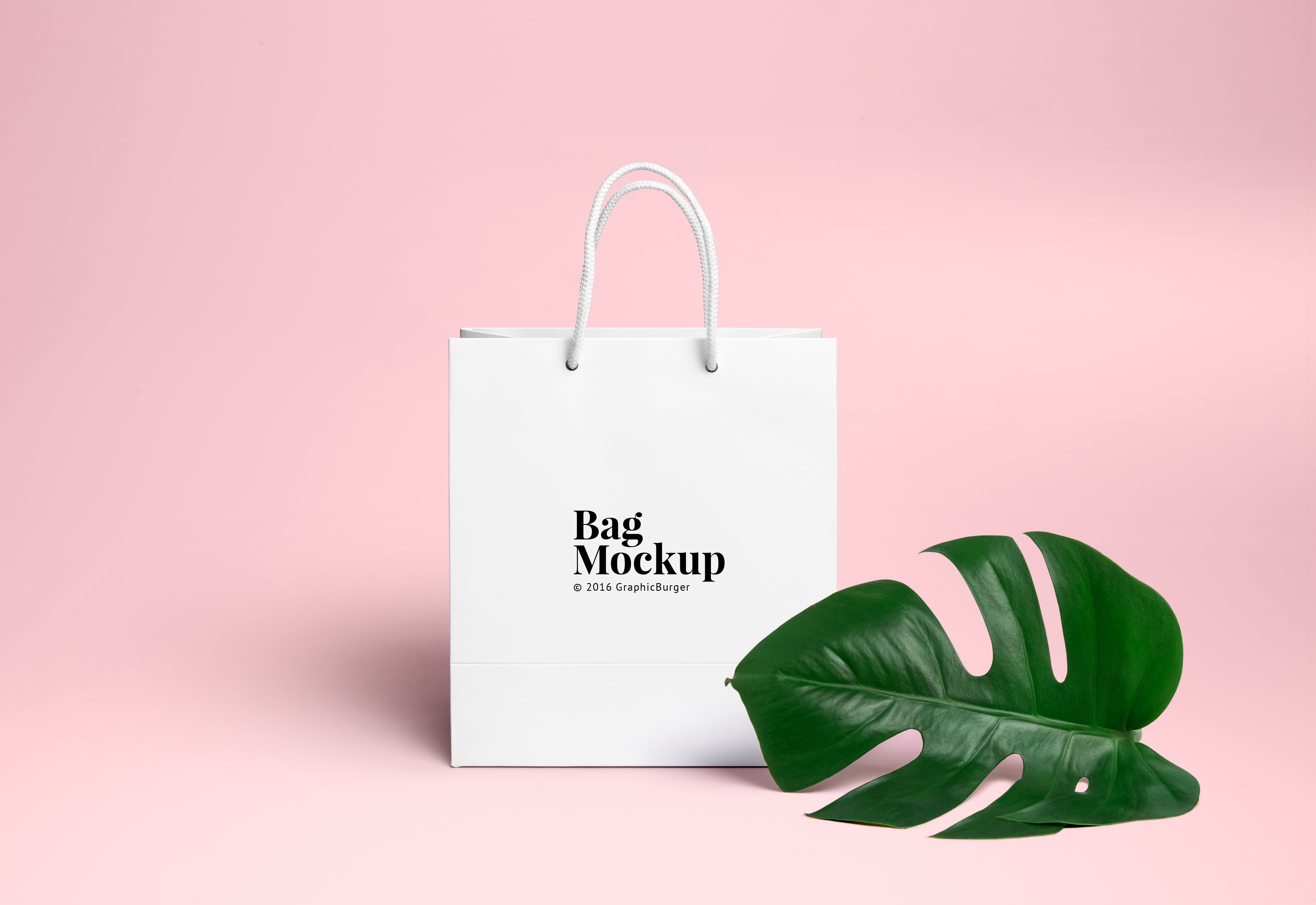 Free Clean White Shopping Bag Psd Mockup Creativebooster