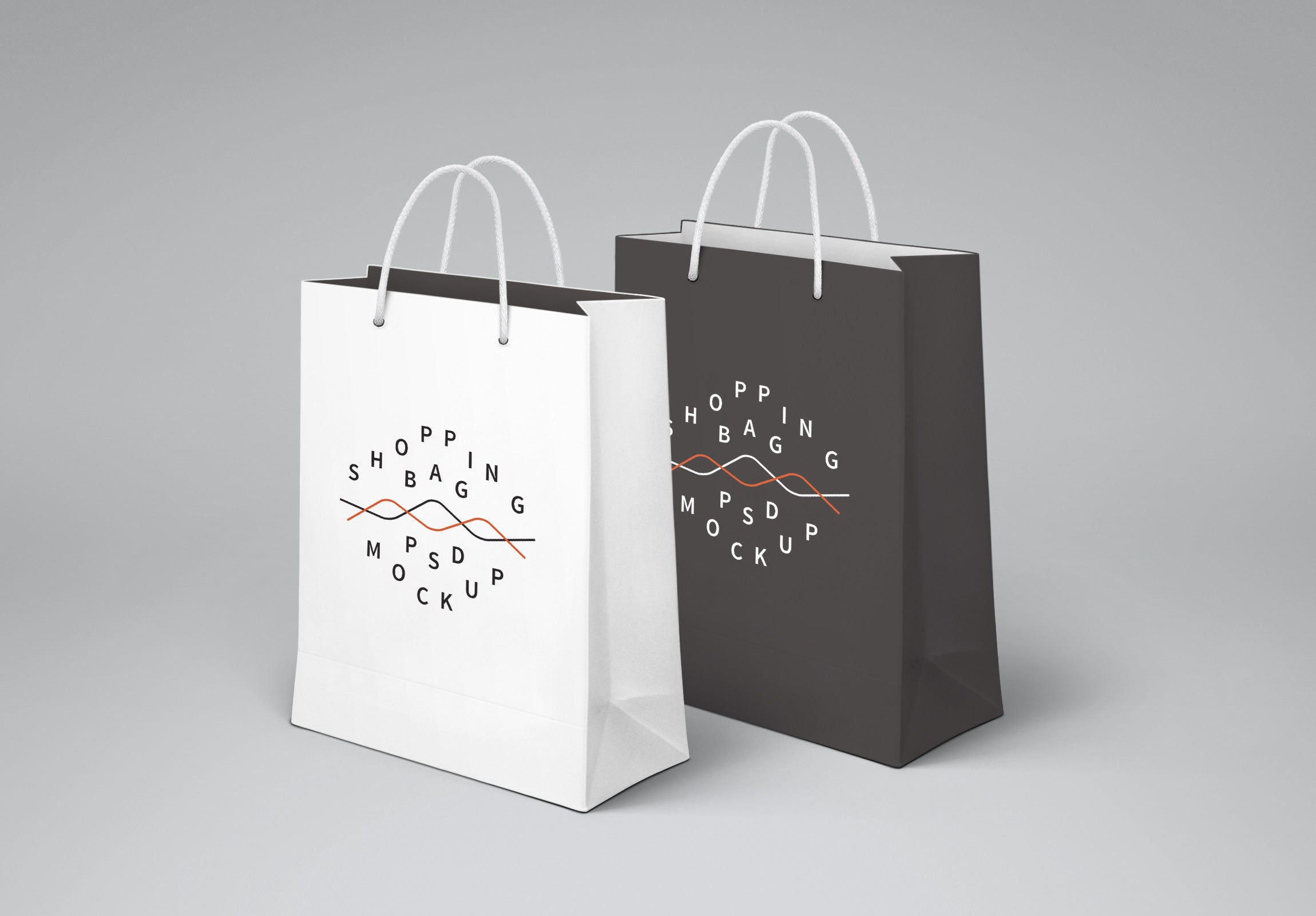 Free Shopping Bag PSD MockUp - CreativeBooster