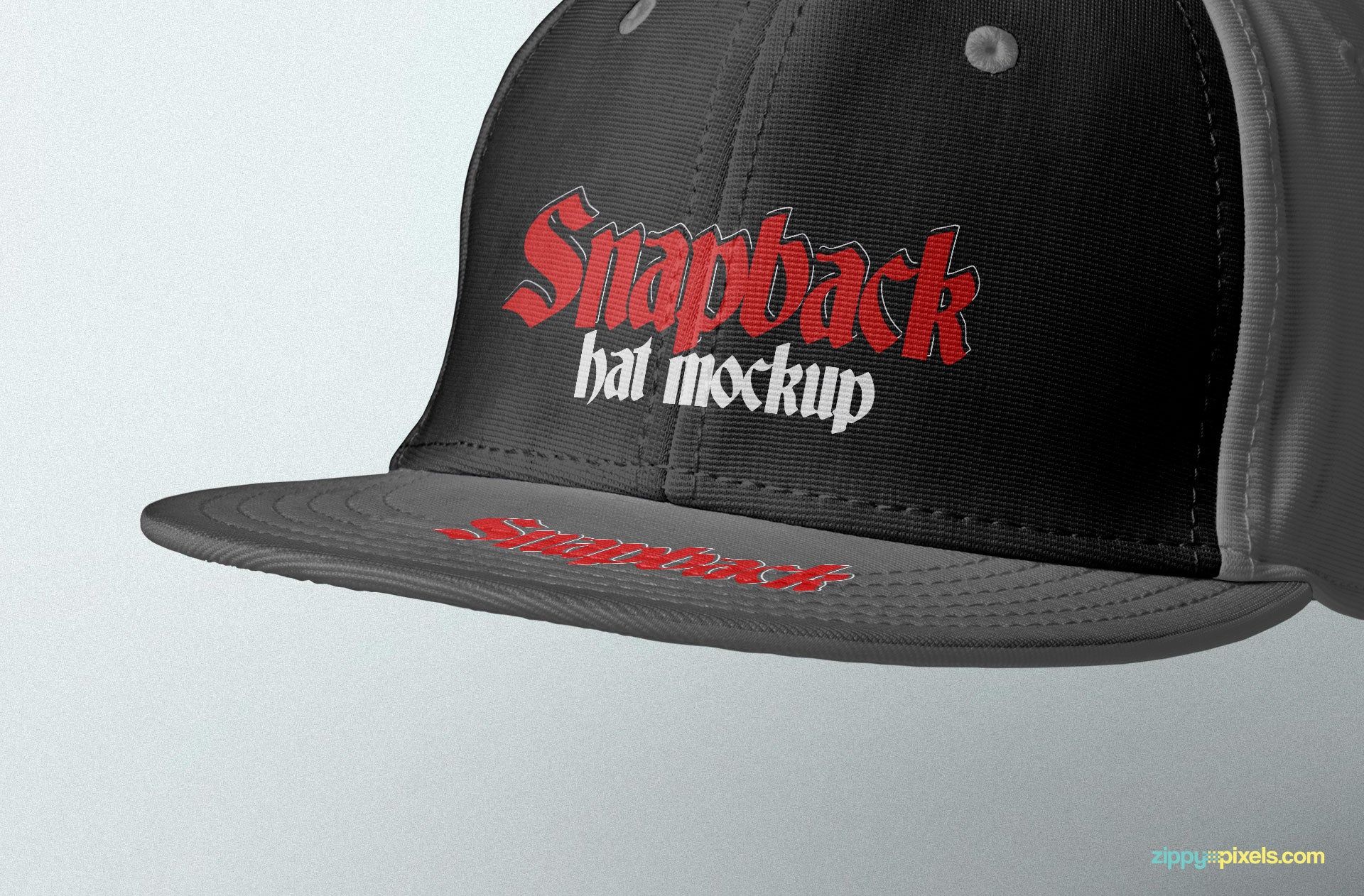 Download Free Attractive Snapback Mockup Creativebooster