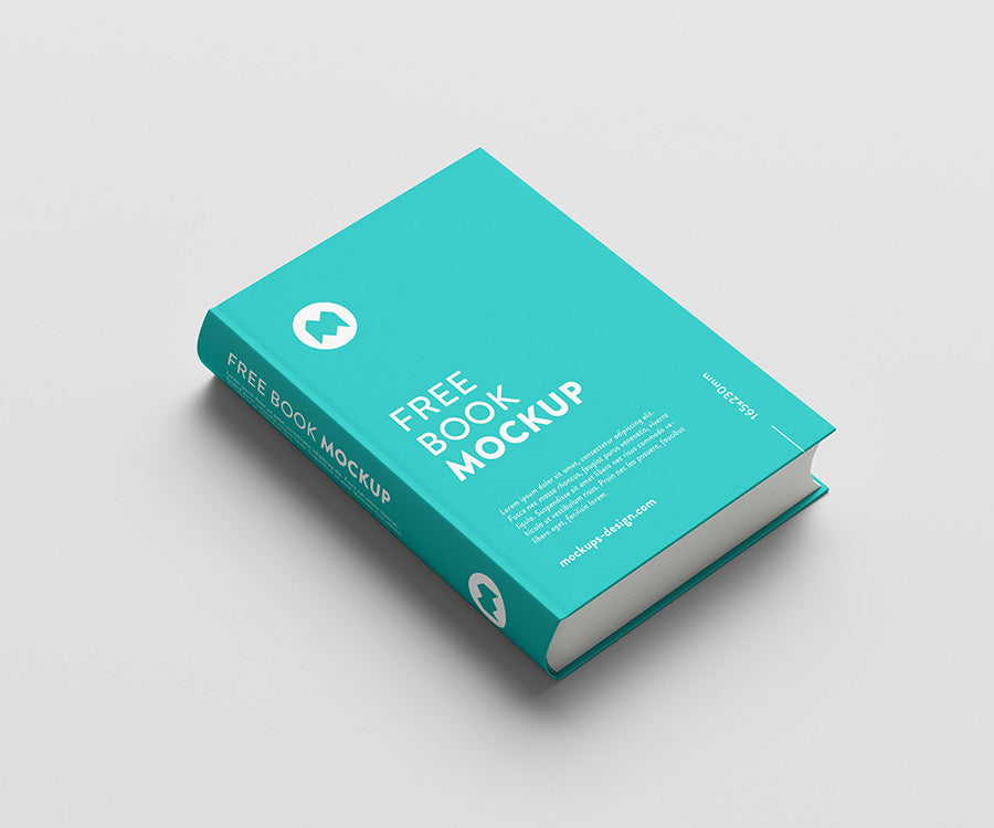 Download Free Thick and Clean Book PSD Mockup - CreativeBooster