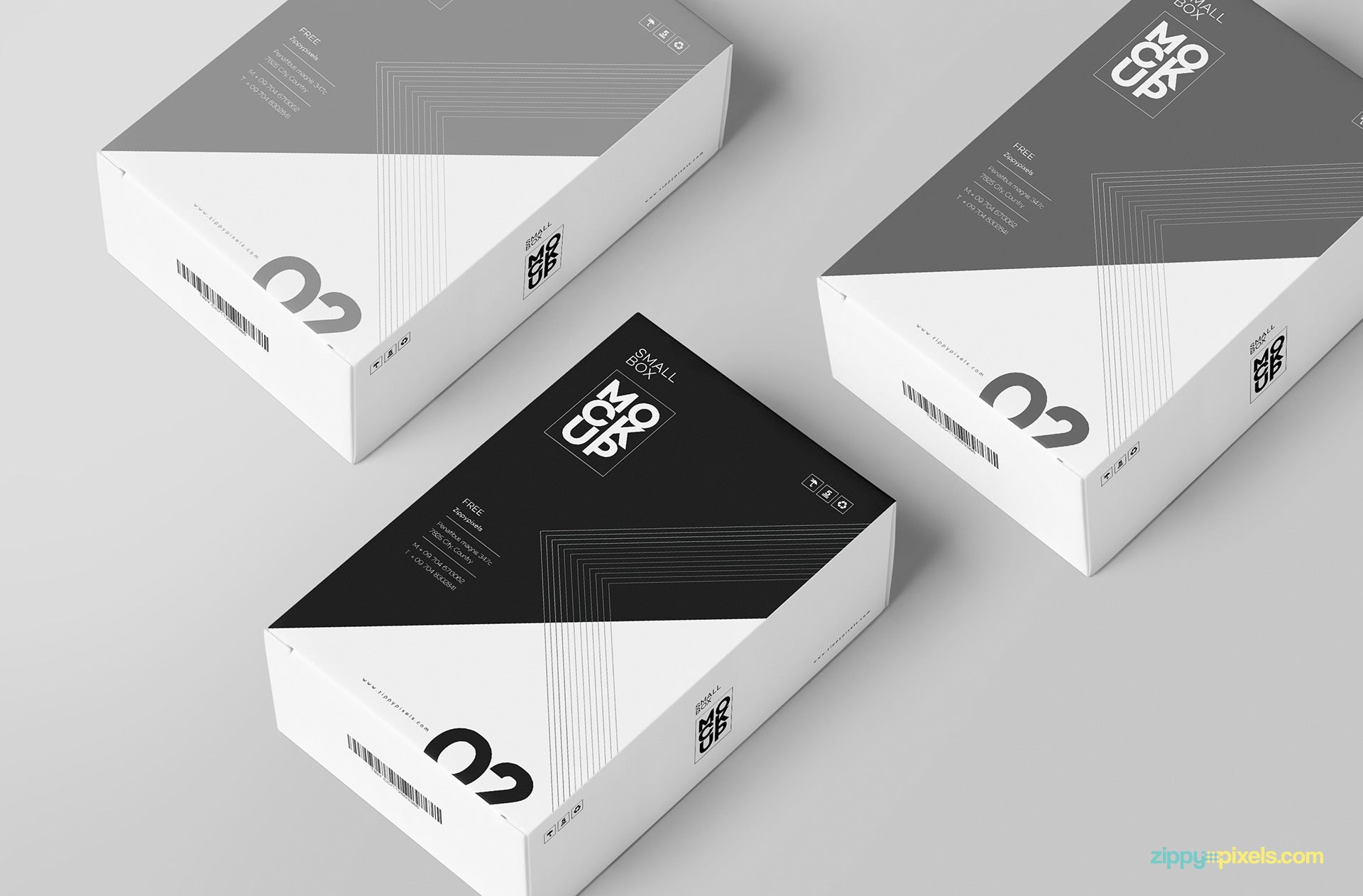 Download Free Customizable Card Box Mockup Creativebooster