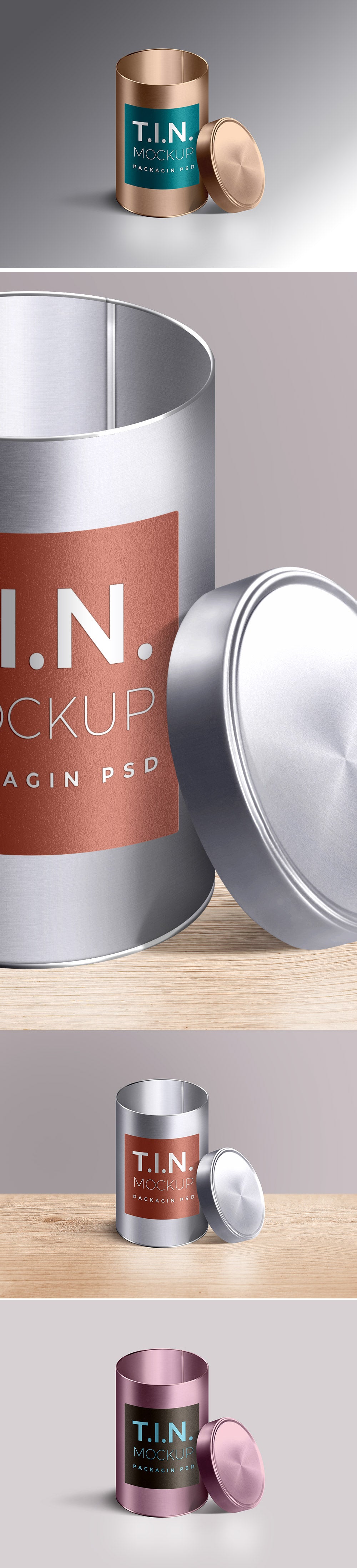 Download Free Packaging Tin Container Mockup Psd Creativebooster