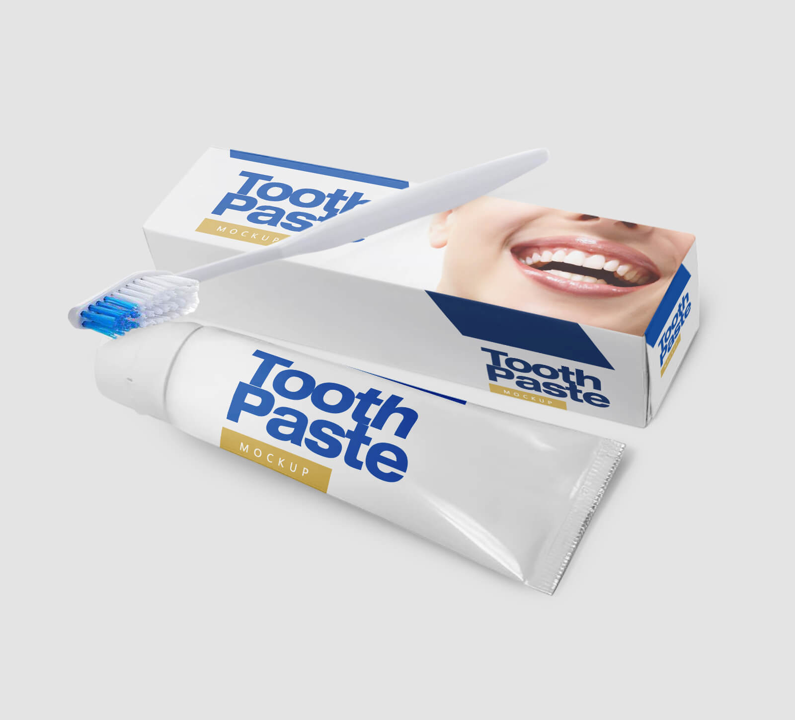 Download Free Tooth Paste Mockup - CreativeBooster