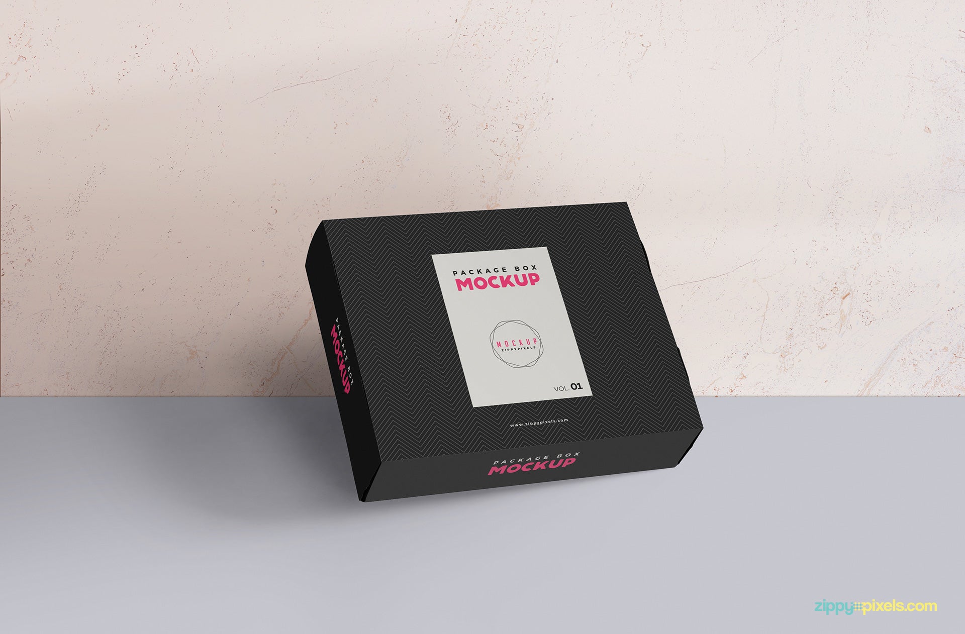 Download Free Gorgeous Box Packaging Mockup - CreativeBooster