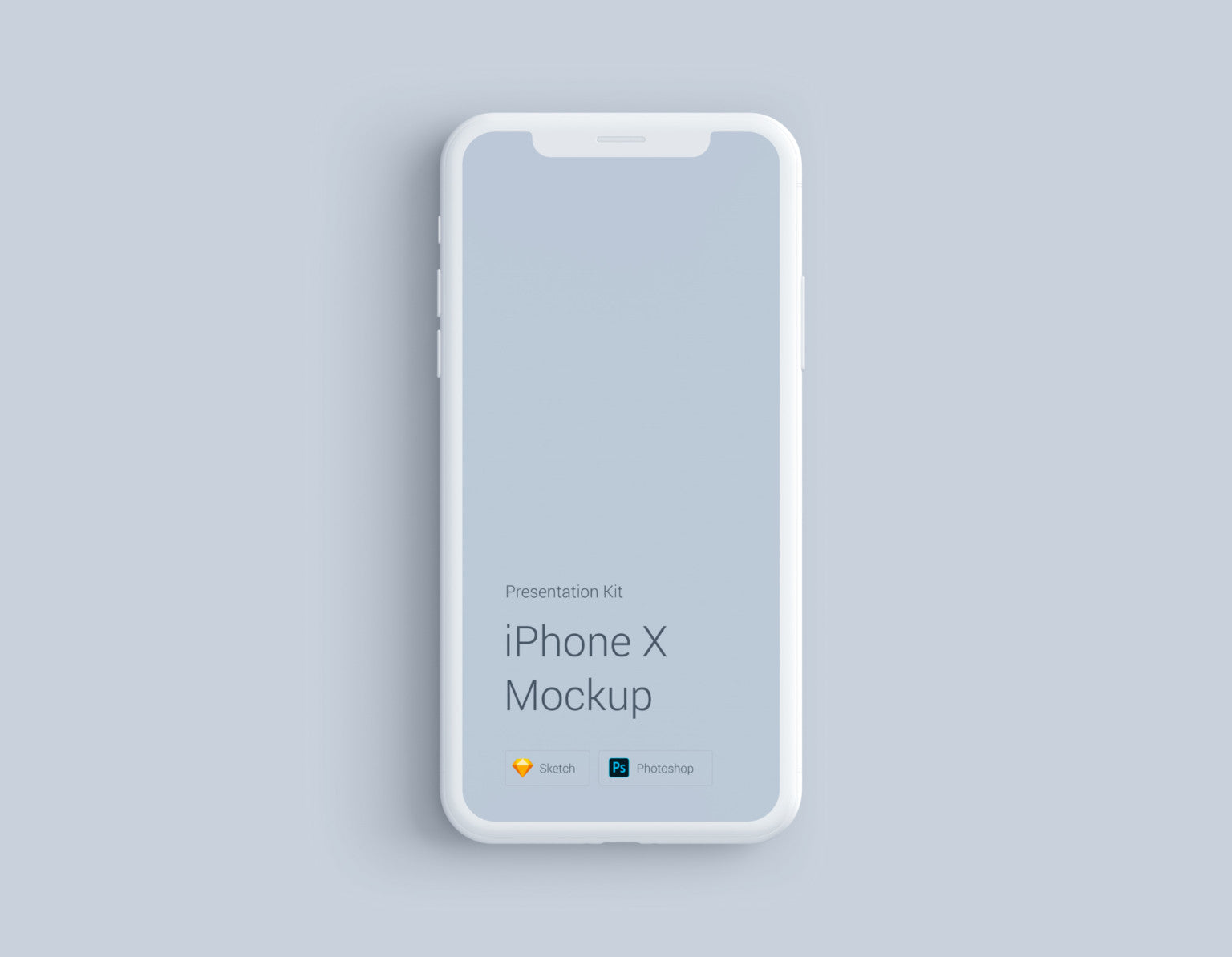 Download Free Iphone X Mockup With Changeable Color Creativebooster