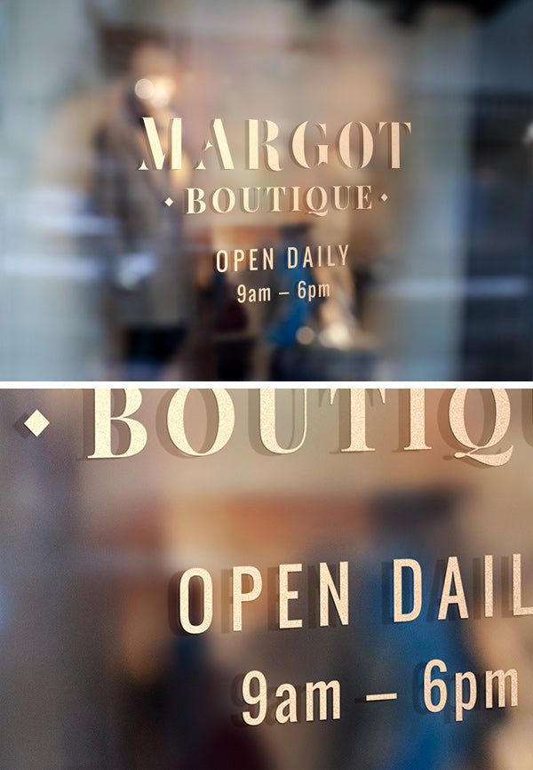 Download Free Store Window Logo Signage MockUp - CreativeBooster