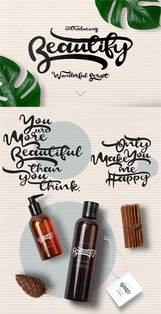 free beautify script font
