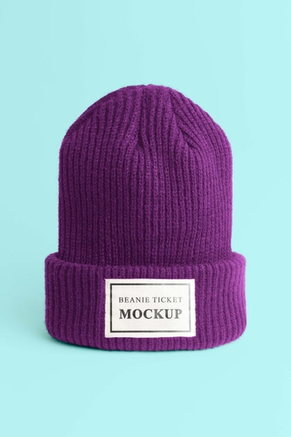 Free Beautiful Beanie Mockup Psd – CreativeBooster