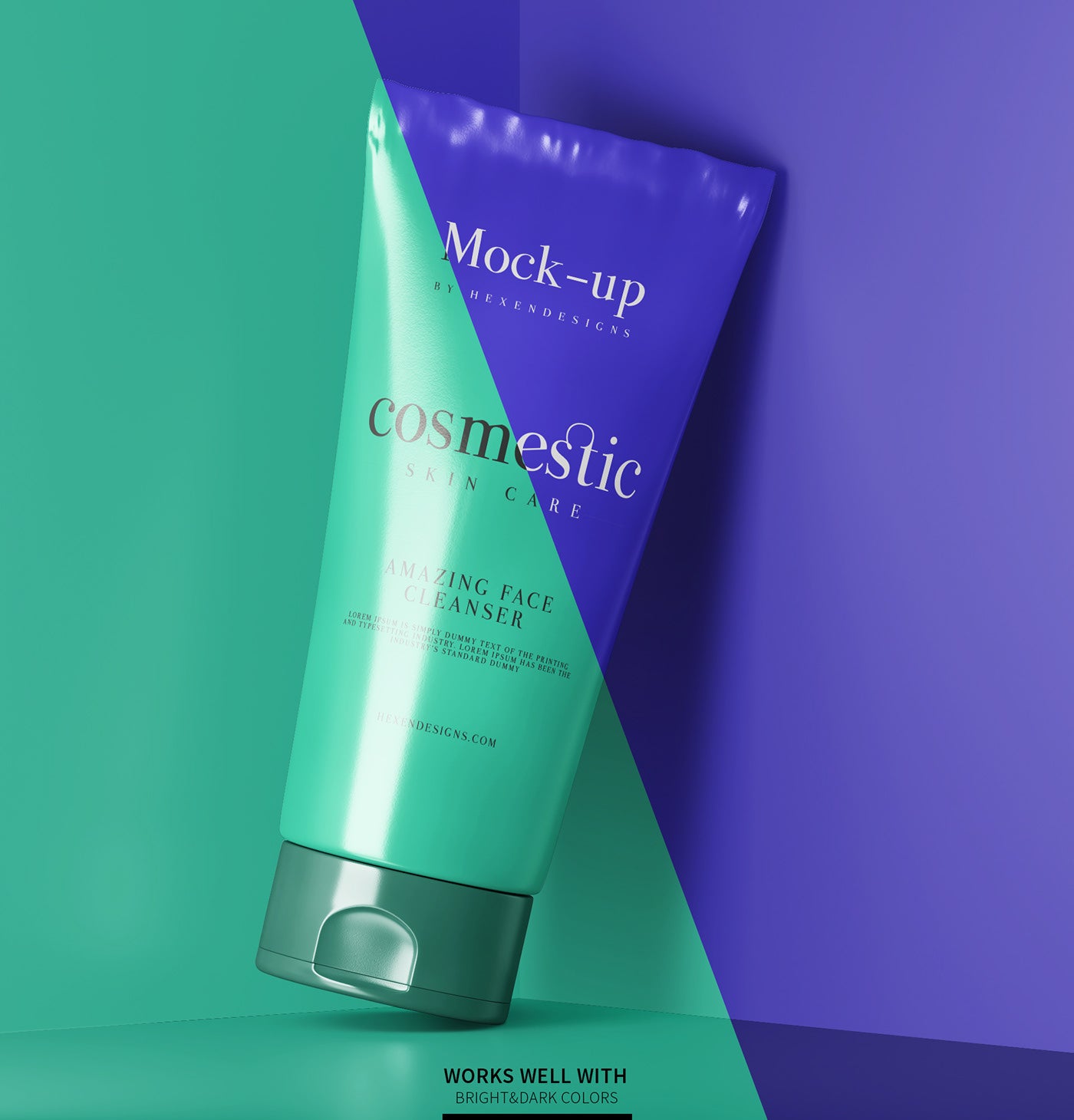 Download Free Cosmetic Tube Mockups Set - CreativeBooster