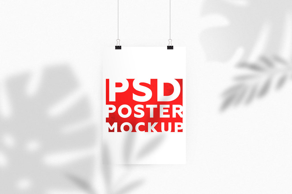 Download Free Poster Mockups Creativebooster