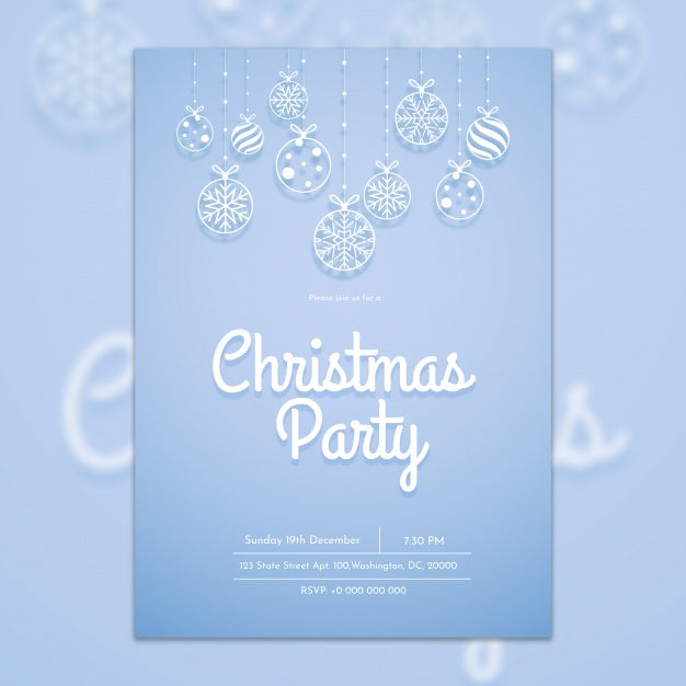 Free Christmas Cover Template Psd – CreativeBooster