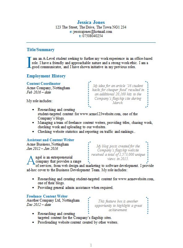 Free Featured Boxes Cv Resume Template In Microsoft Word Doc Format Creativebooster