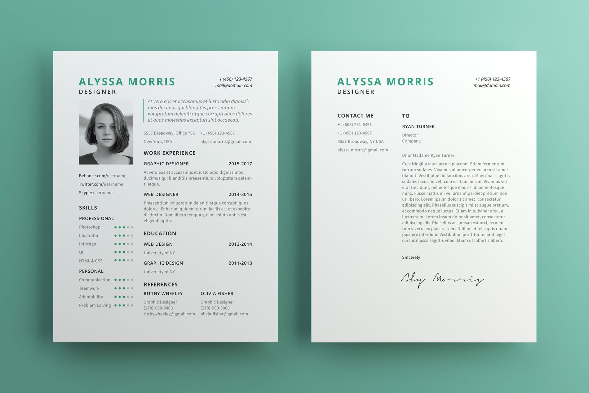 free-clean-resume-cv-template-in-illustrator-ai-format-creativebooster