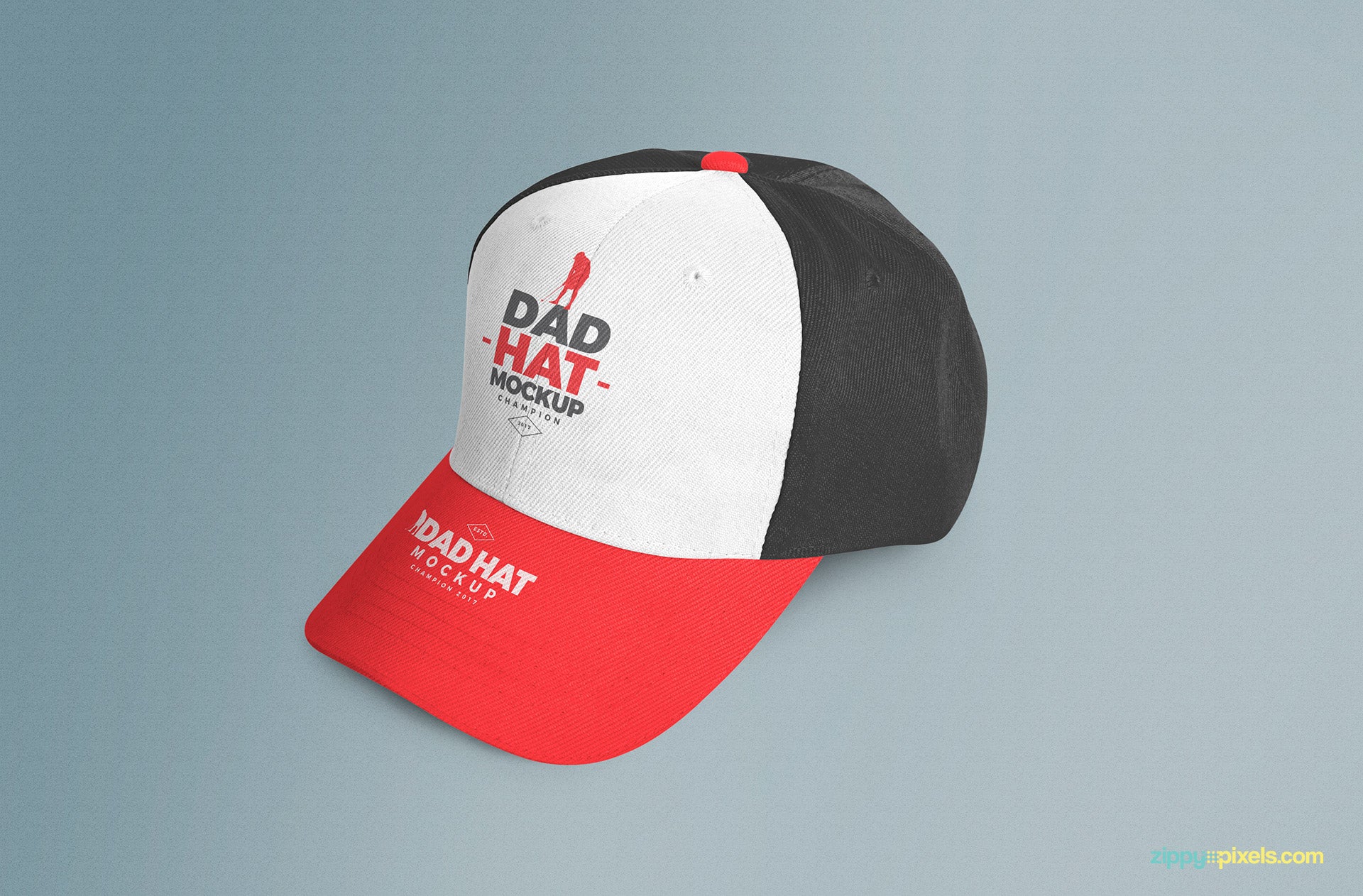 Download Free Customizable Dad Hat and Cap Mockup PSD - CreativeBooster