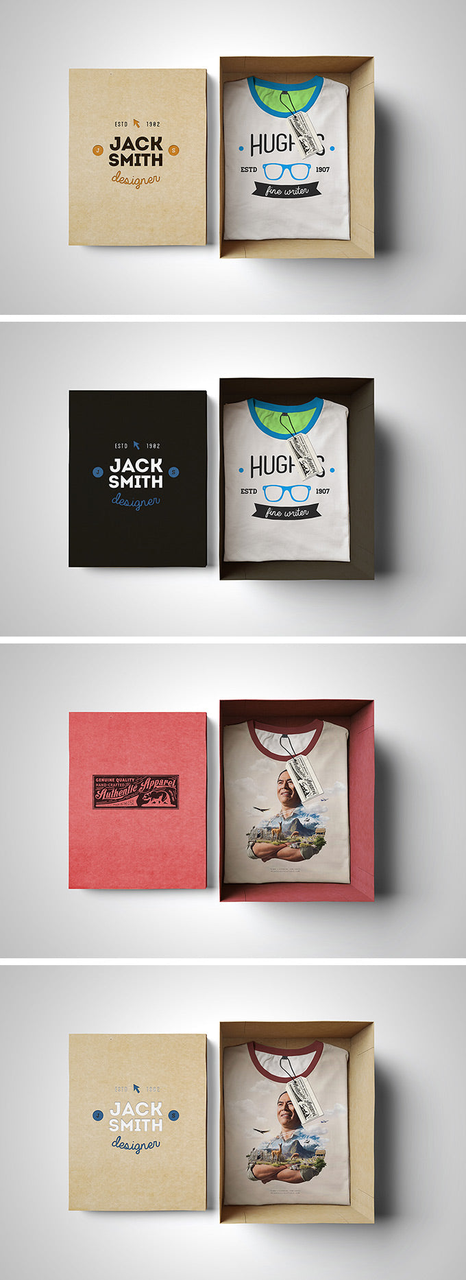 Download Free T Shirt Mockup In A Box Edition Creativebooster