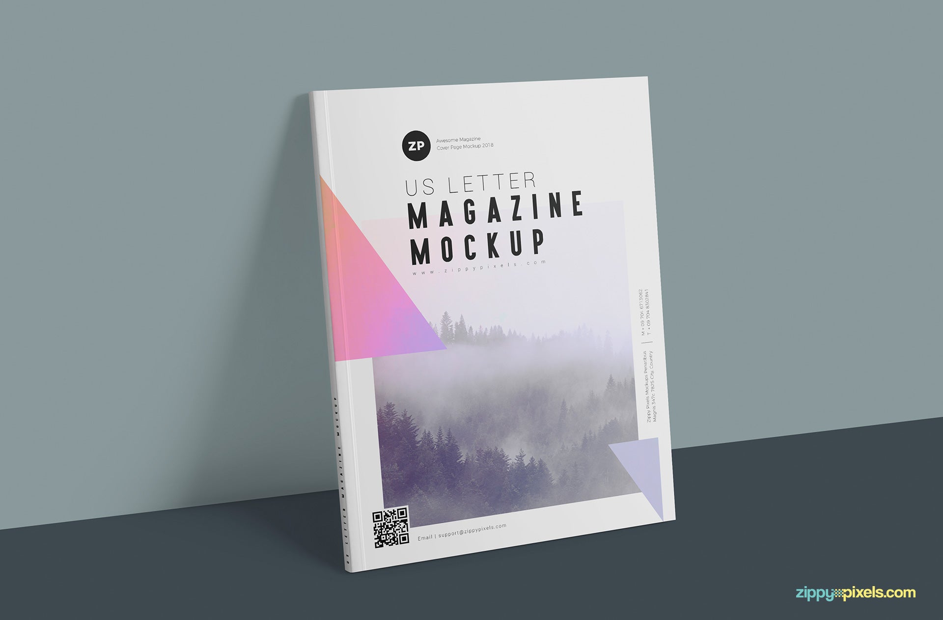 Download Free 2 Us Letter Magazine Mockups Creativebooster Yellowimages Mockups