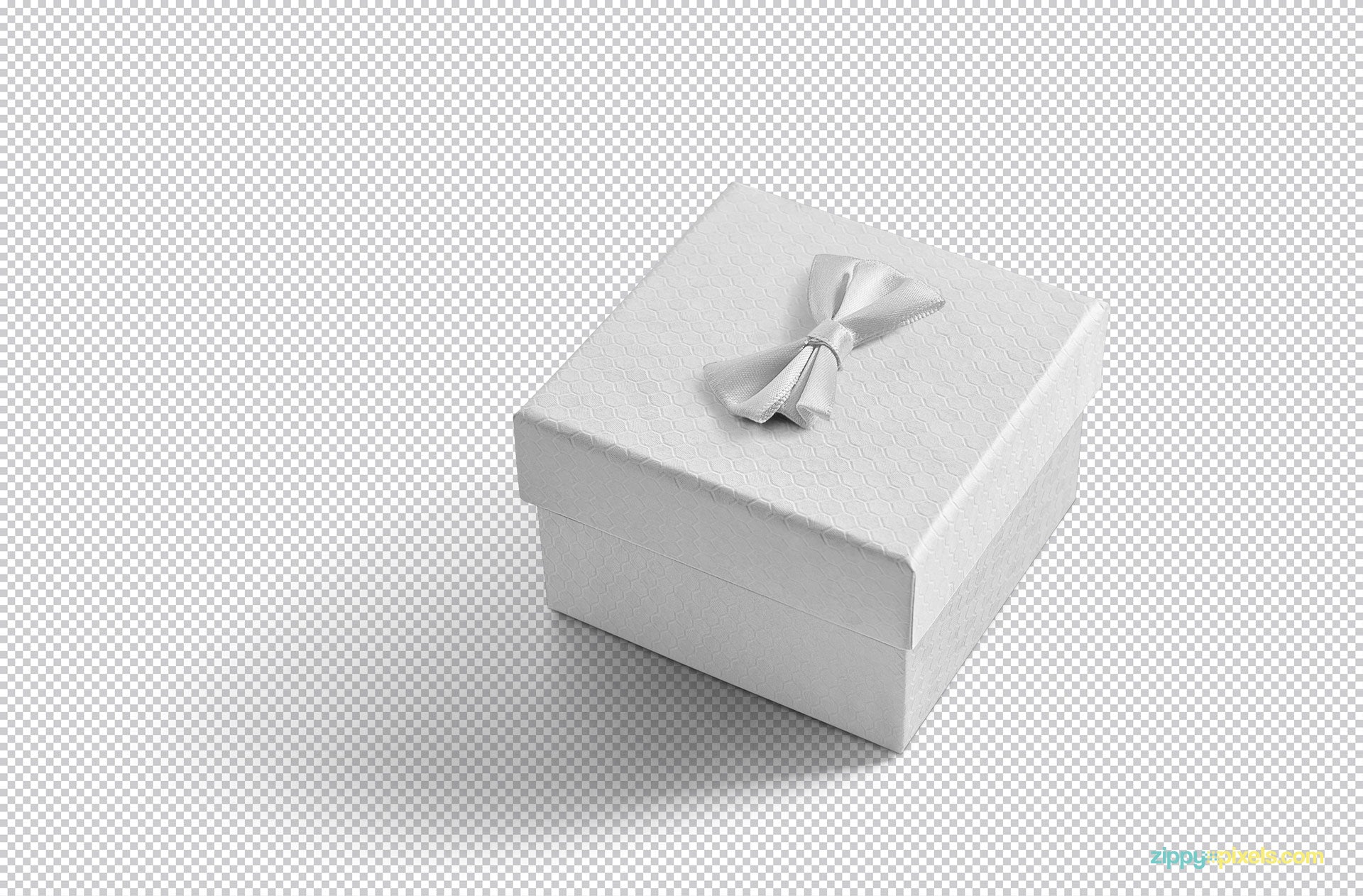 Download Free Beautiful Gift Box Mockup - CreativeBooster