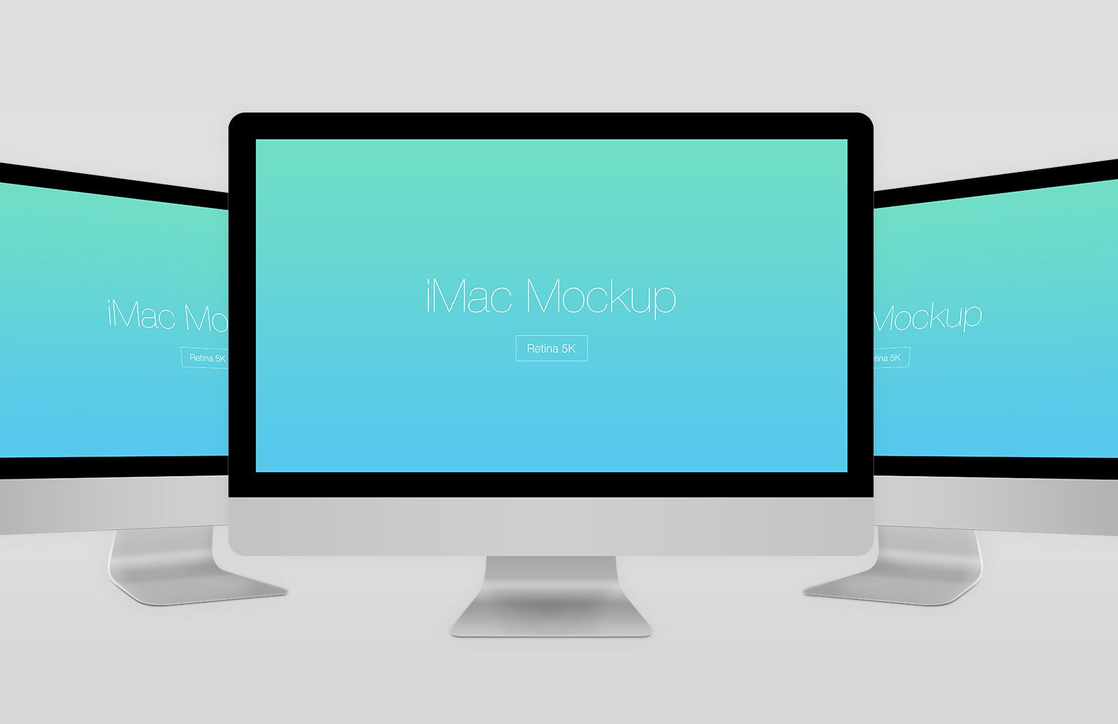 Download Free iMac Retina 5K PSD Mockup - CreativeBooster PSD Mockup Templates