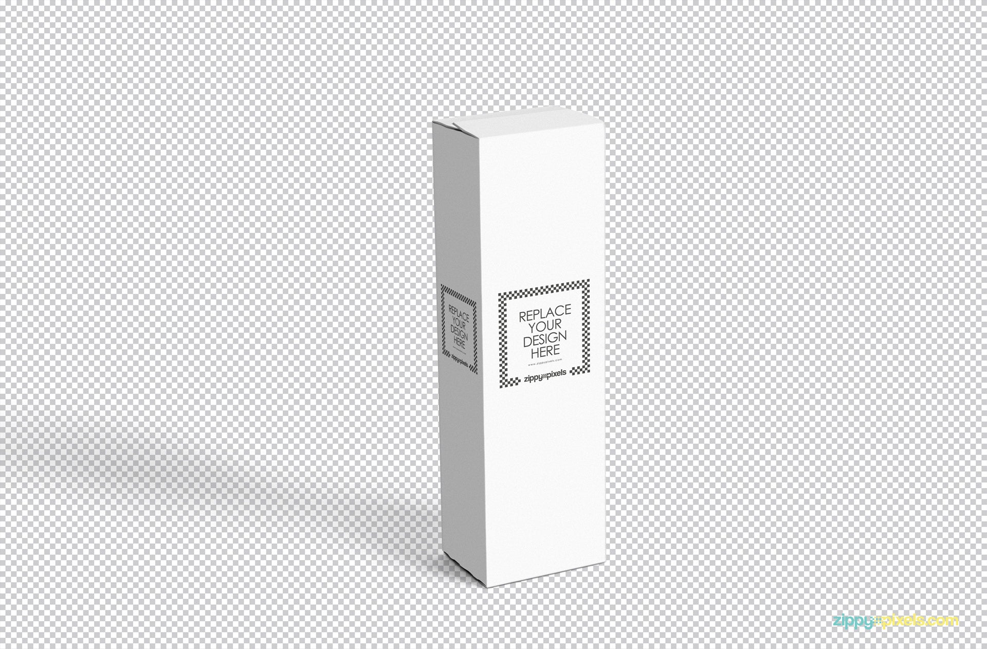 Download Free Vertical Box Mockup Cardboard Creativebooster PSD Mockup Templates