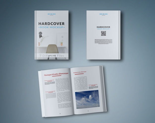 Download Free Magazine & Book Mockups - CreativeBooster