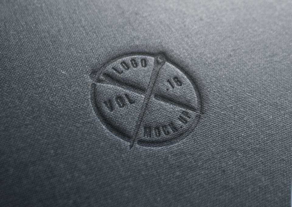 Download Free Linen Logo Mockup Template Psd Creativebooster