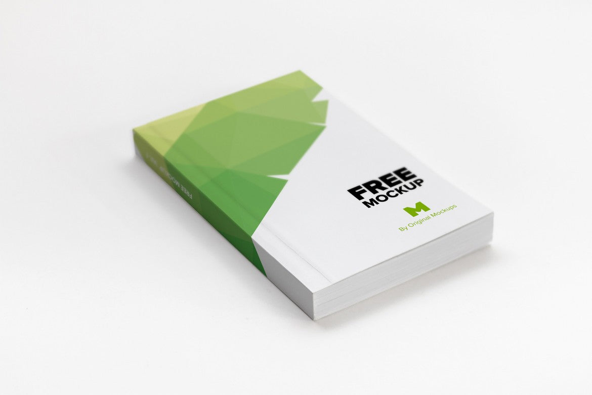 Download Free Softcover Trade Book Mockup Psd Creativebooster