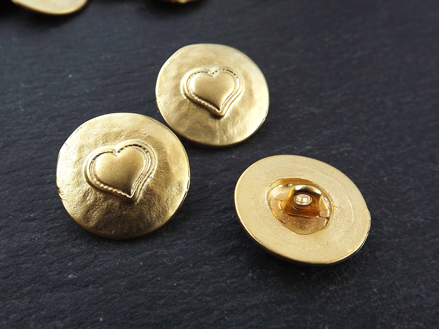 gold sewing buttons