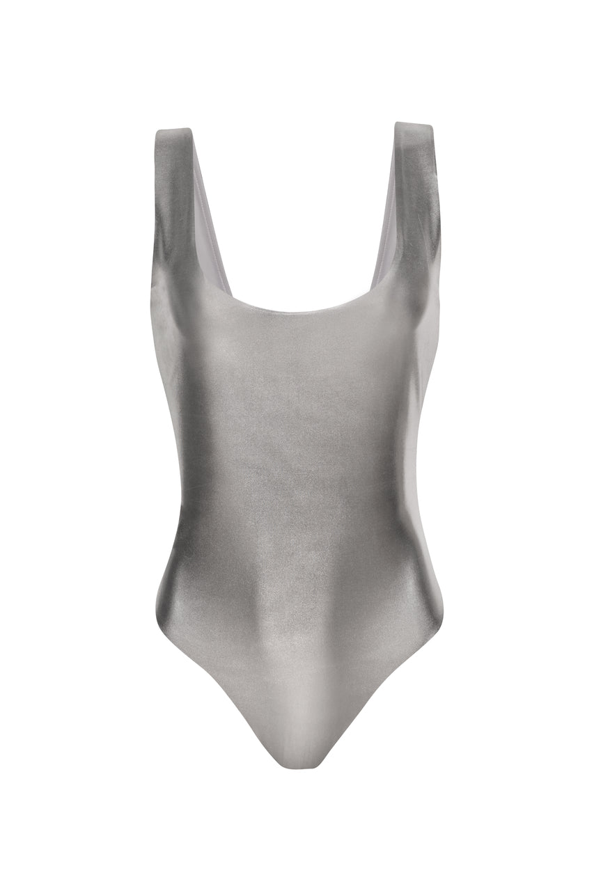 SILVER BODYSUIT