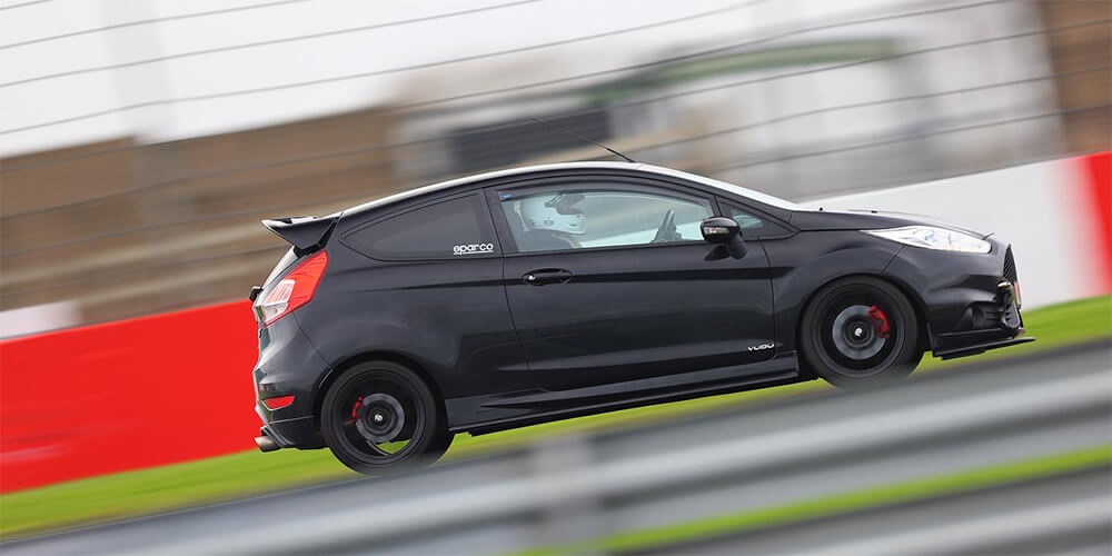 VUDU Fiesta ST on track