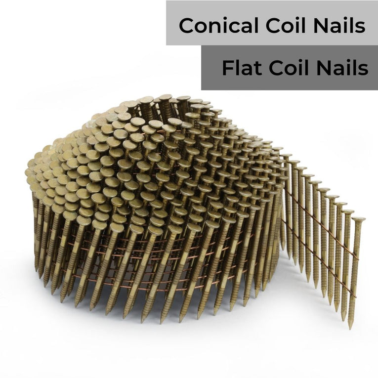 flat e-nail coil