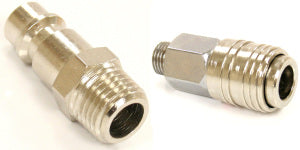 Uni Hi Flo Connector with 1/4''' Male BSP Thread