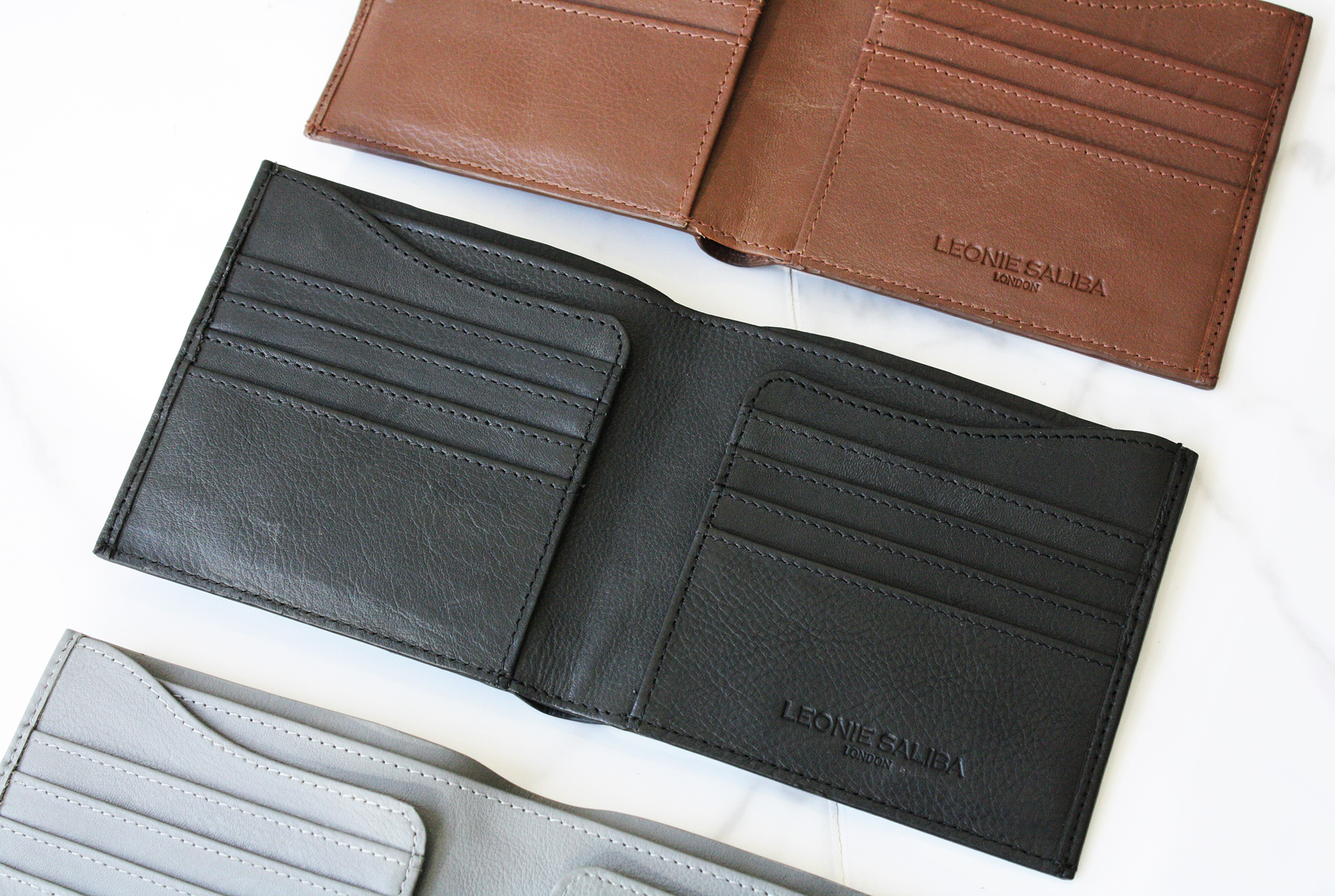 Luxury Billfold Wallet - Leonie Saliba