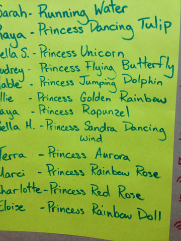 princess names